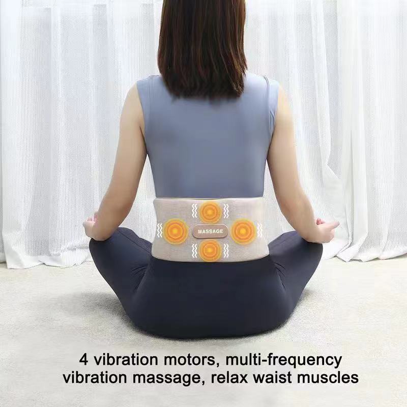 Waist Massager Hot Compress Lumbar Massager