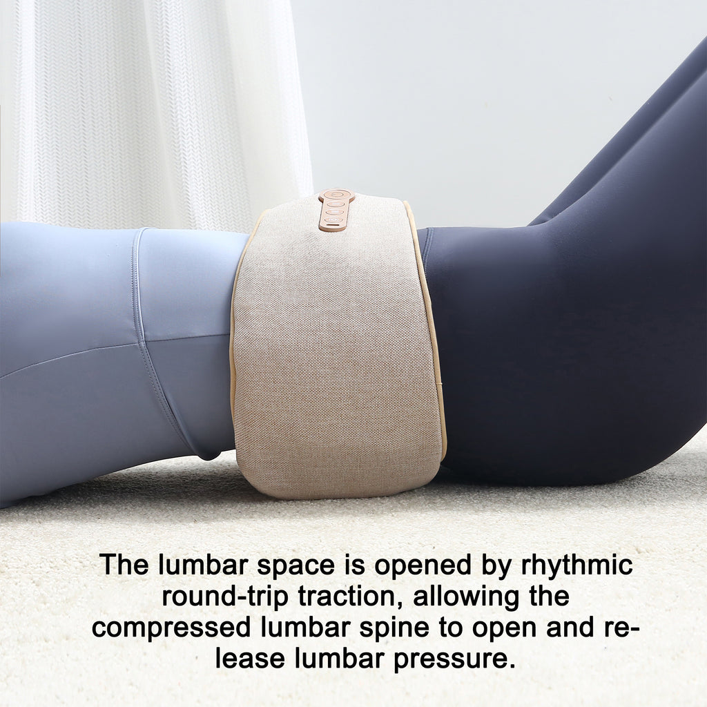 Waist Massager Hot Compress Lumbar Massager